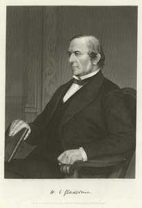William Ewart Gladstone, homme politique libéral britannique - Alonzo Chappel